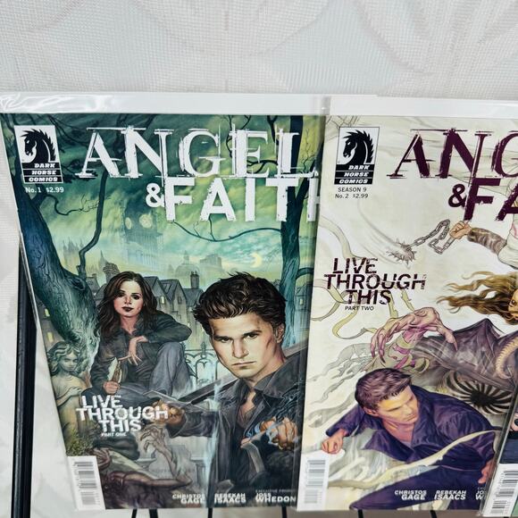 Angel & Faith 1-5 7-25 Set Lot Dark Horse Season 9 Nine BTVS Buffy - Picture 2 of 9